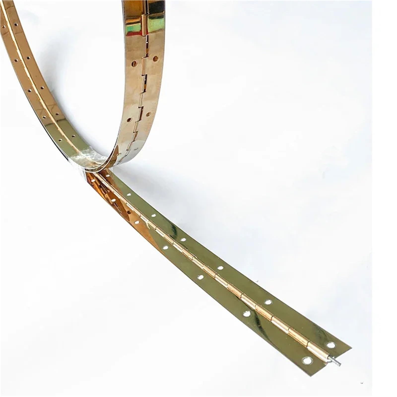 2 uds 3,5 m bisagra larga de acero inoxidable bisagras Piano continuas alta resistencia puertas armario herrajes for muebles para Piano, Puertas(Silvery)