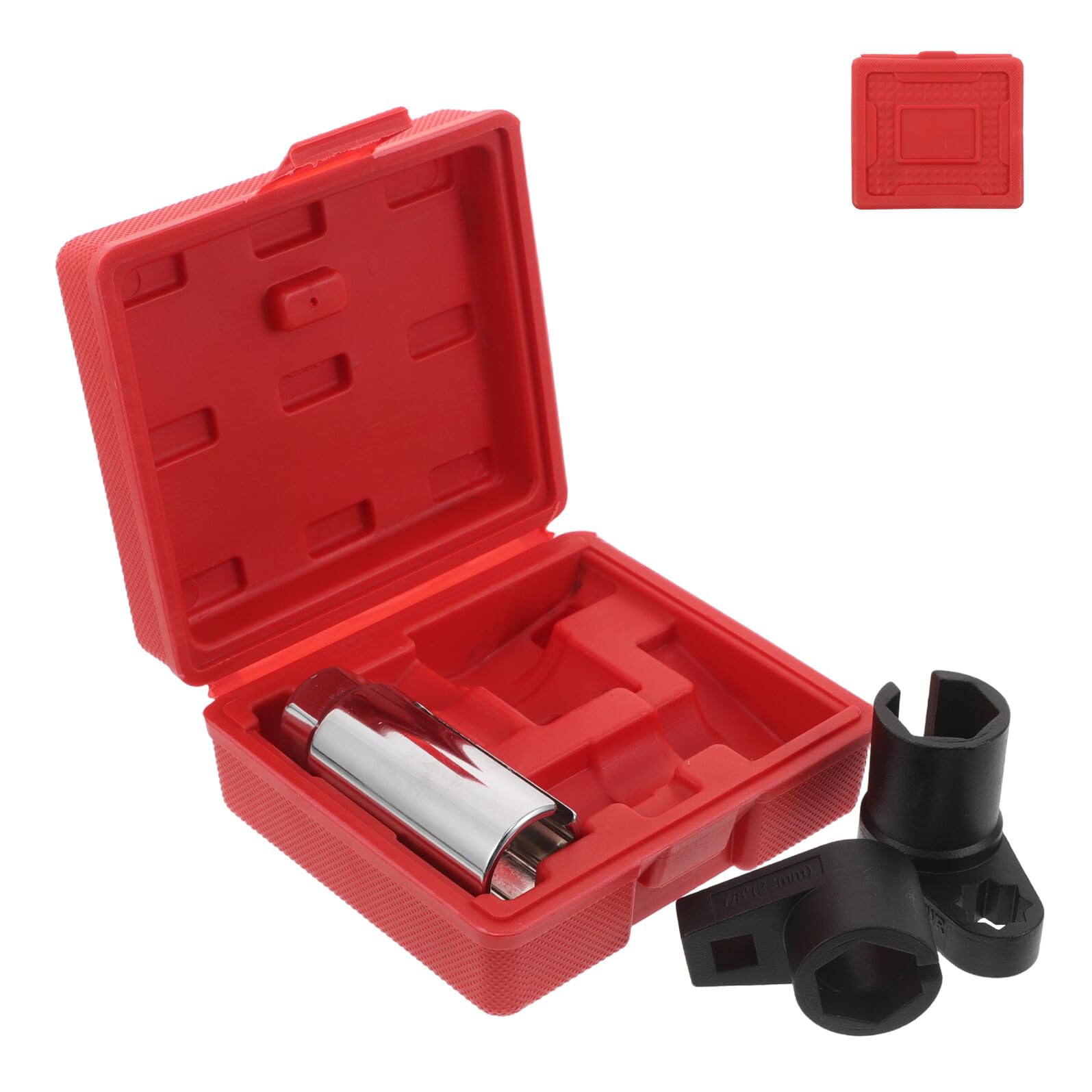 Juego de Herramientas Mecánicas 3 Piezas para de de Vaso Acodada de Acero Resistente Kit para Taller Automotriz Compatible Múltiples Vehículos