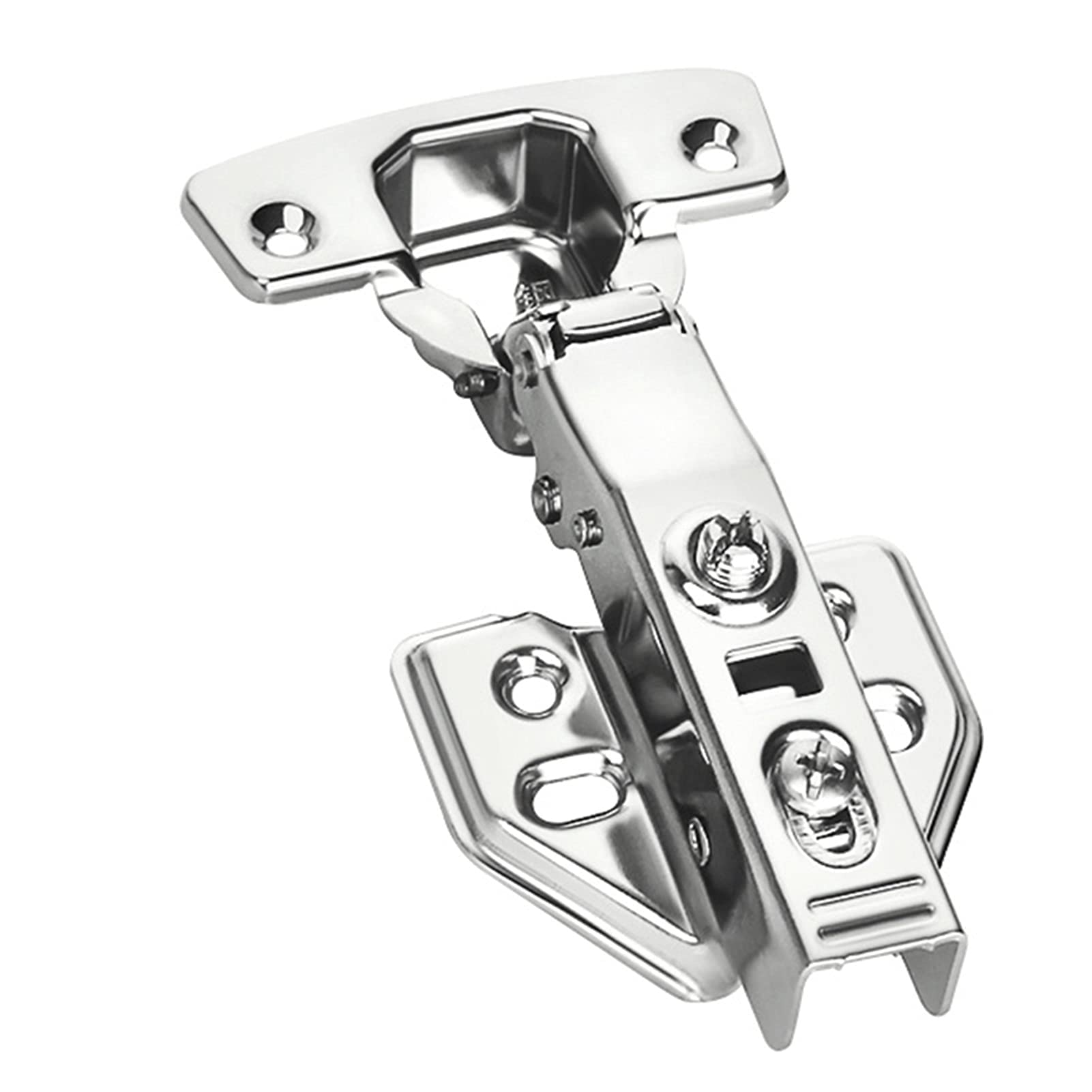 LENmzpomA 10Pcs Stainless Steel Door Hinge, Hydraulic Damper