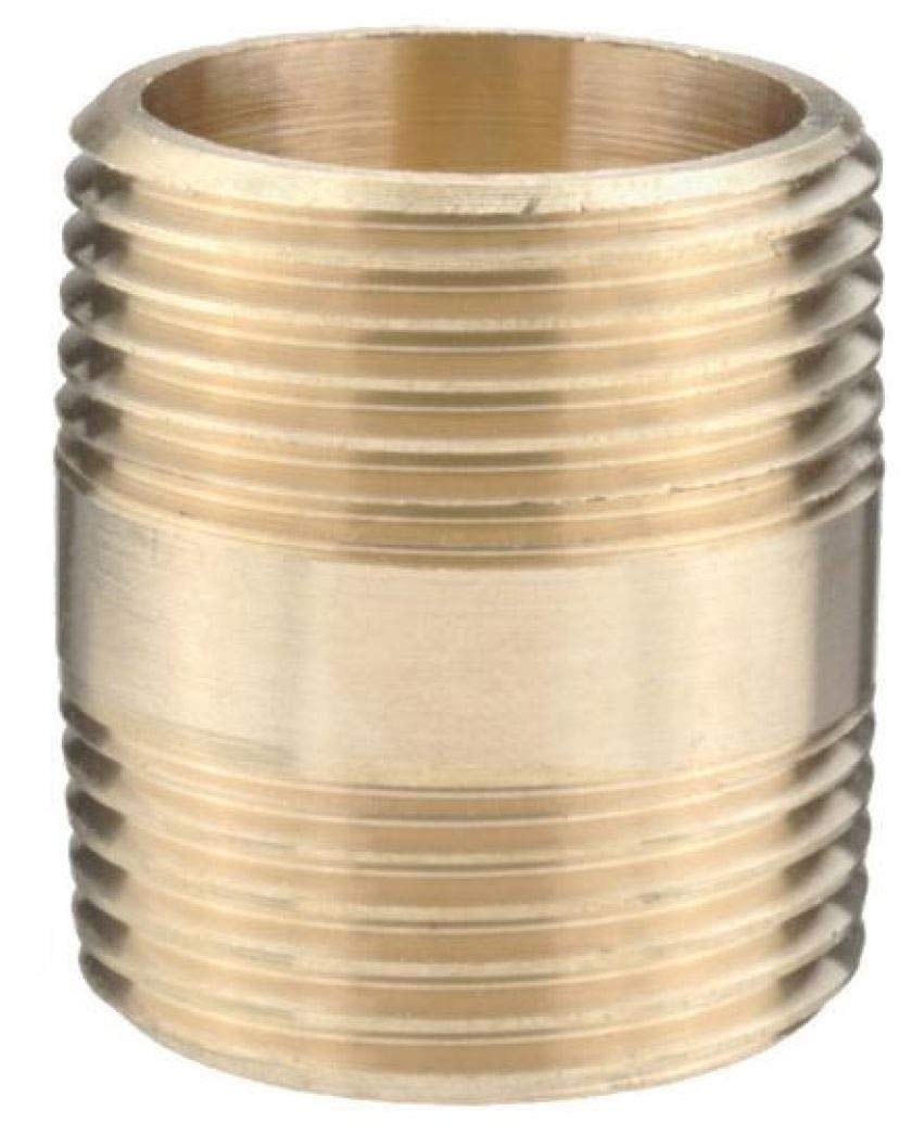 ODSUPPLIES - 1 1/4" Brass Barrel Nipple