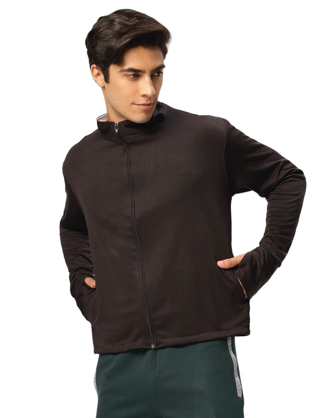 BE SAVAGESunscreen Jacket Men's Travel Jacket | Biker Jacket Gymwear | Summer Jacket | Workout Tracking Jacket