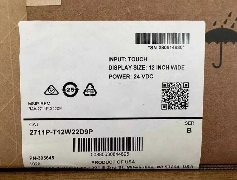 New 2711P-T12W22D9P Terminal