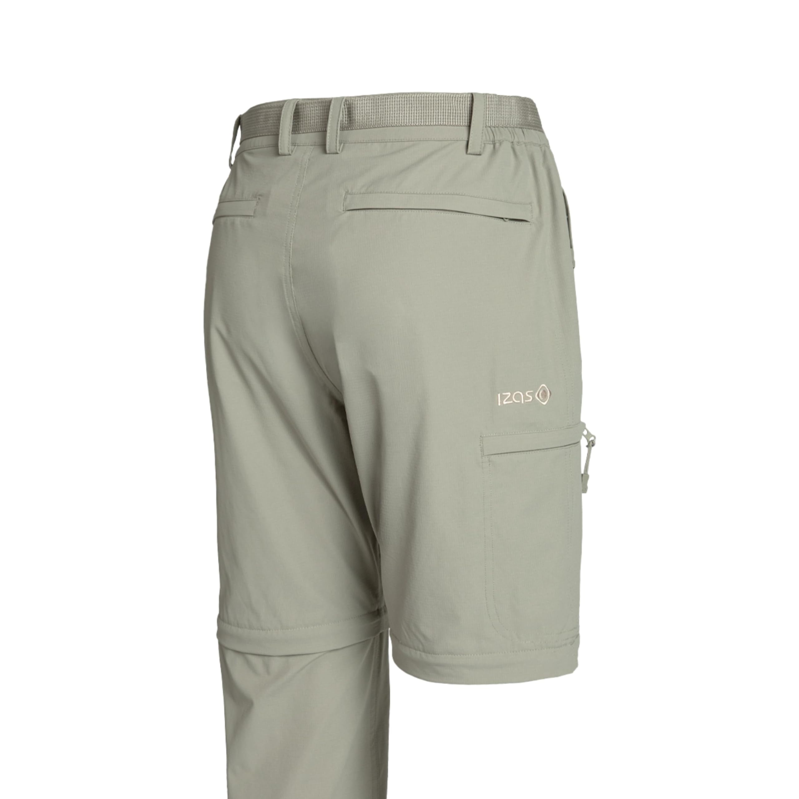 Izas Arezzo Pantalón Comprimible Ribstop para Mujer. Elástico, Duradero y Repelente al Agua. Transpirable y de Secado Rápido. Desmontable. con Bolsillos, Ajustable y Cómodo