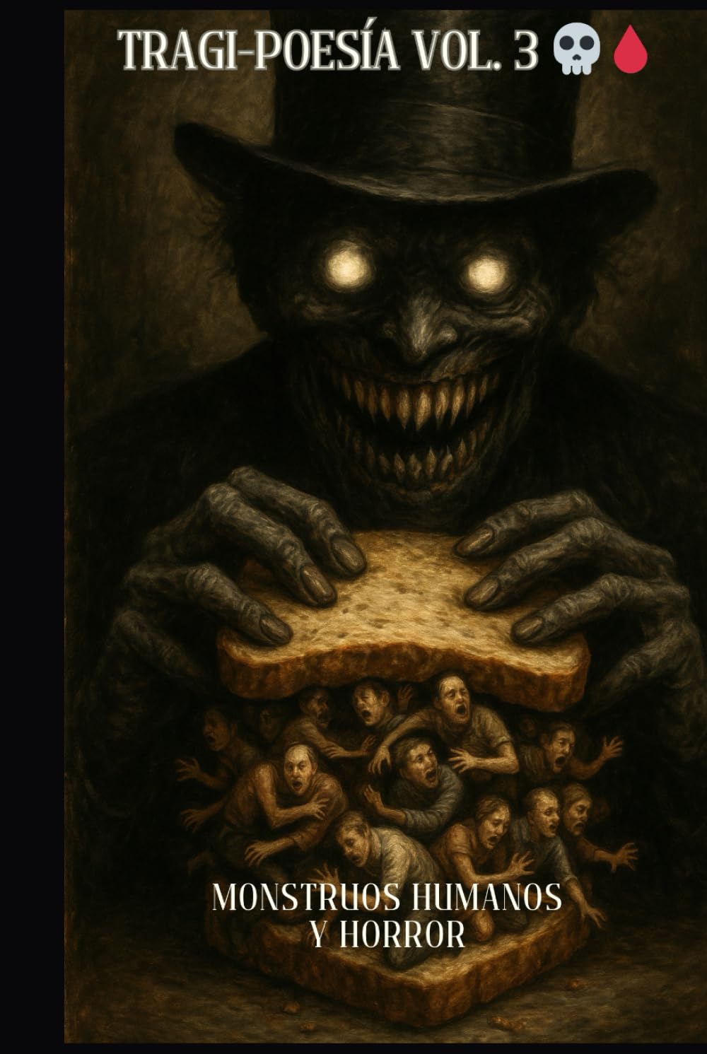 TRAGI-POESÍA VOL. 3: MONSTRUOS HUMANOS Y HORROR (Spanish Edition)
