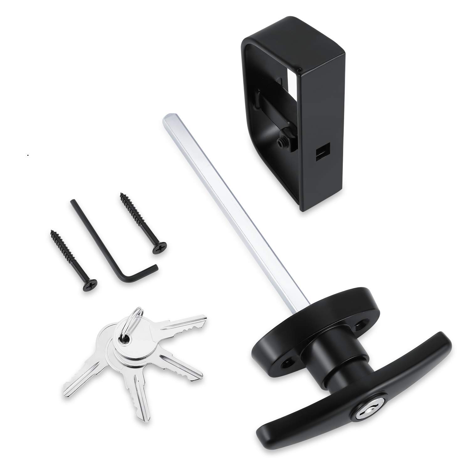 QANVEE Shed Door Latch THandle Lock Kit