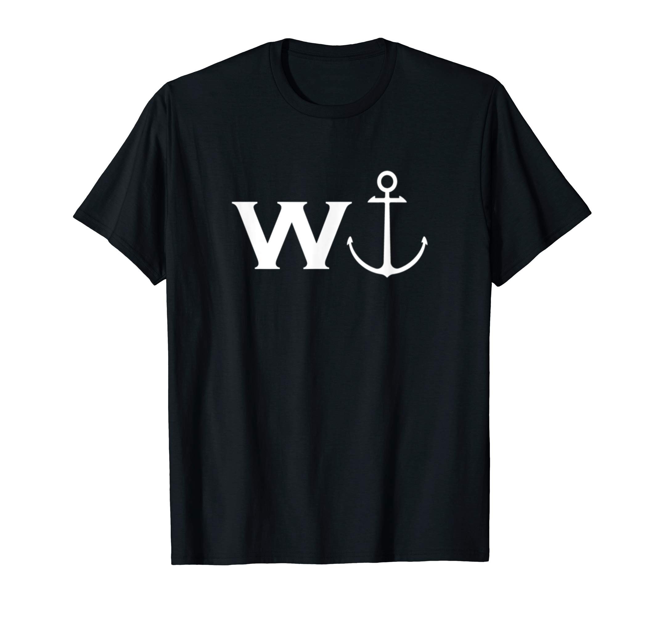 COL TeesW Anchor Wanker Funny Sailing Boating T-ShirtOEKO-TEX STANDARD 100