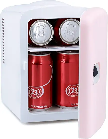 PERSONAL CHILLER Portable Mini Fridge Cooler and Warmer,...