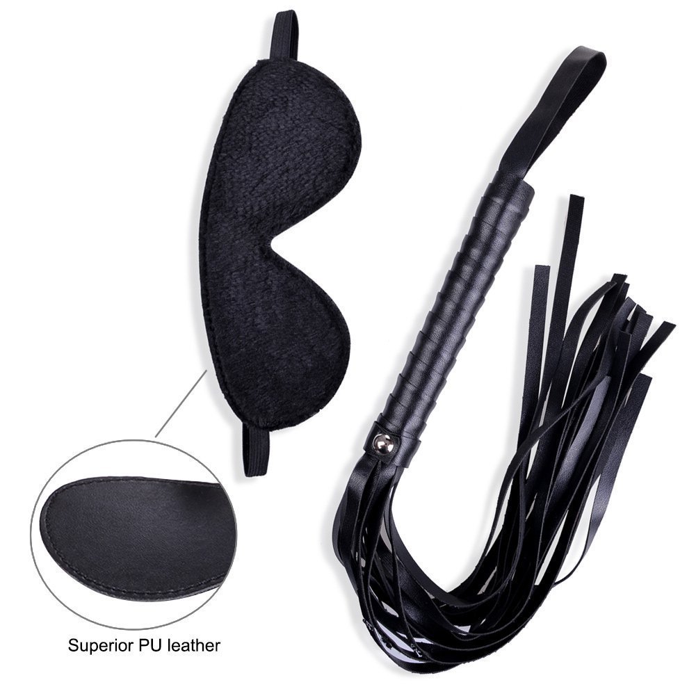 Utimi SM Set Bondage 11 Accessori per Bondage Kit bondage Regolabile per Adulti