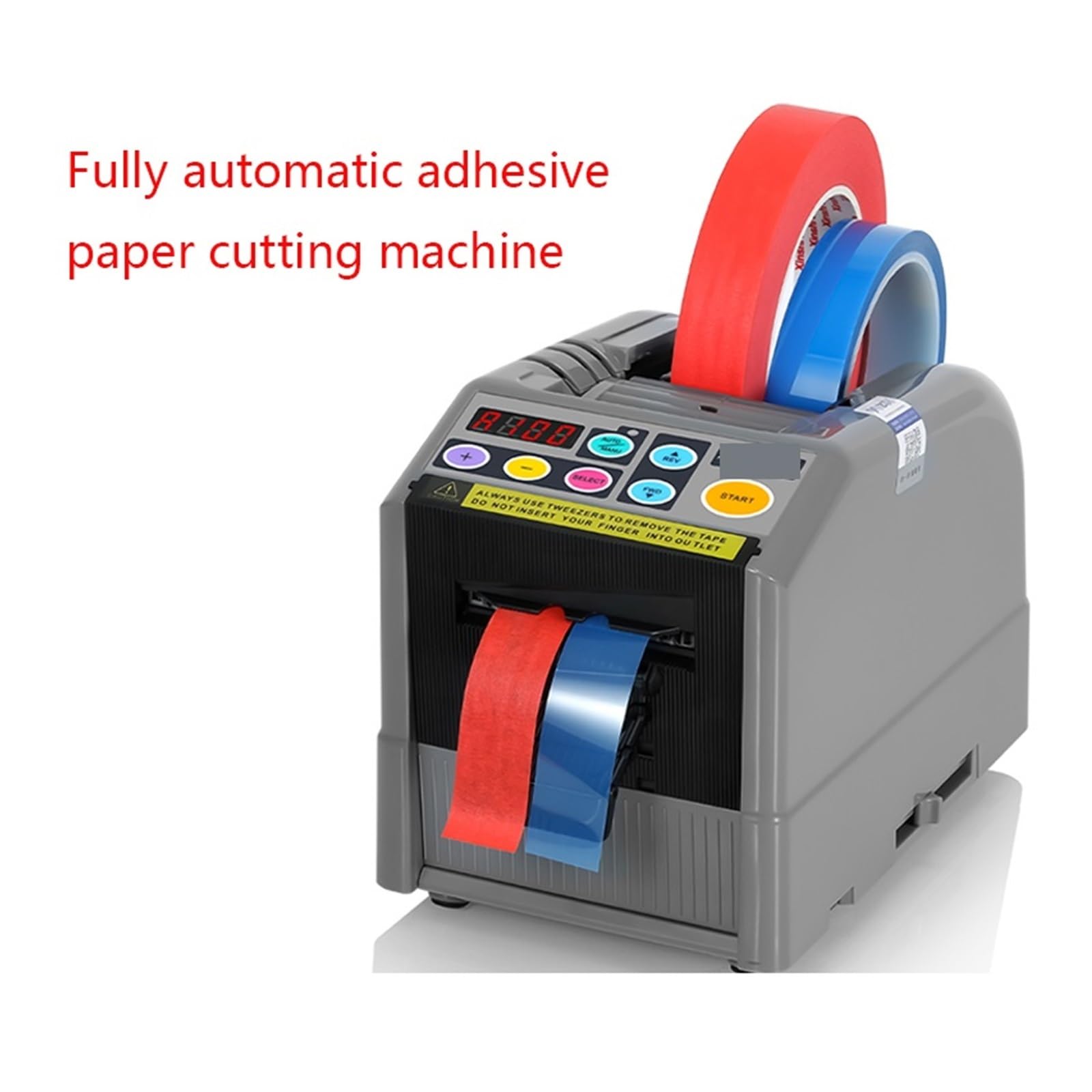 Dispensador Celo Automatico, Dispensadores automáticos de cinta Cortadora de cinta no adhesiva Máquina empacadora Dispensador de papel de enmascarar,para envíos, escuelas, hogares