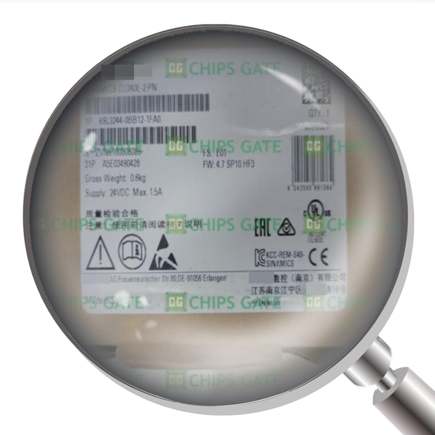 1 PCS New 6SL3244-0BB12-1FA0 6SL3 244-0BB12-1FA0