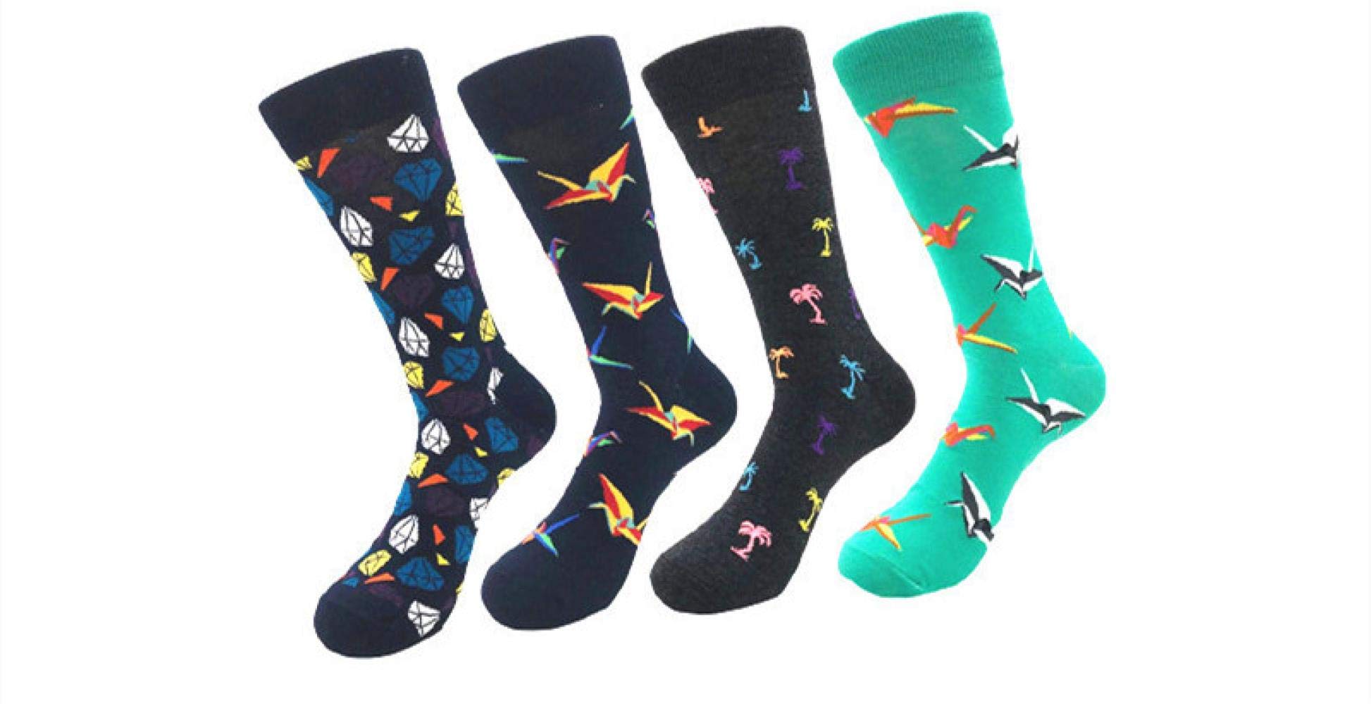 WZDSNDQDY Men's tube socks, mixed 4 pairs of sports socks, wear-resistant  breathable anti-foot odor, cotton material, super soft hand and durable, :  Amazon.co.uk: Fashion