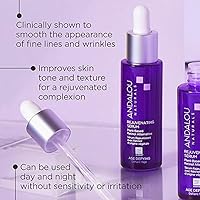 Vista 2 de Andalou Naturals Suero rejuvenecedor con retinol a base de plantas, 1 oz