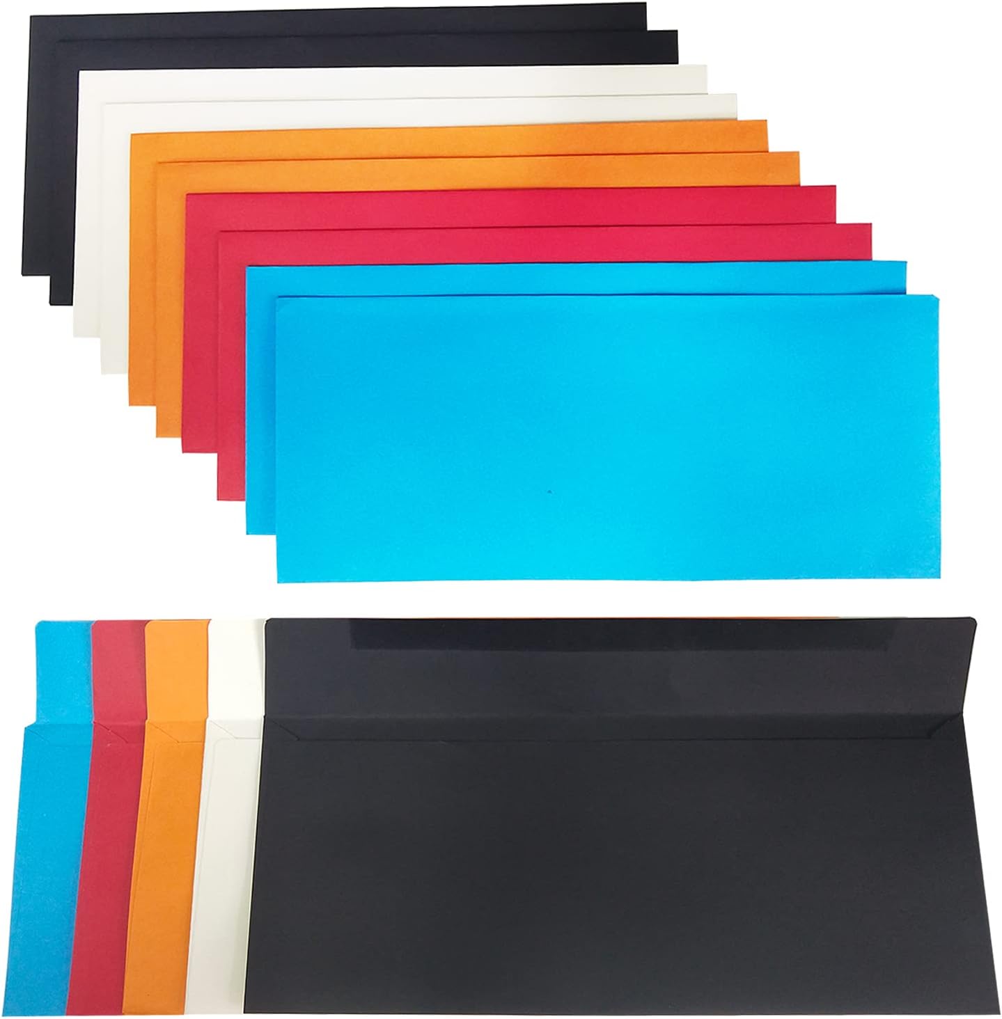 MR.FOAM 10 Business Envelopes, 50PC Invitation Envelopes