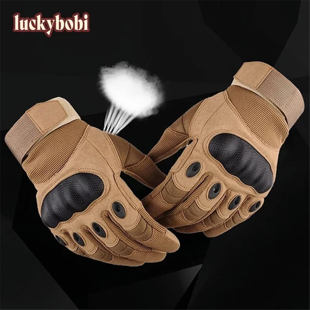 Full Finger Gloves Work Driving Riding Hunting Gloves Men Women