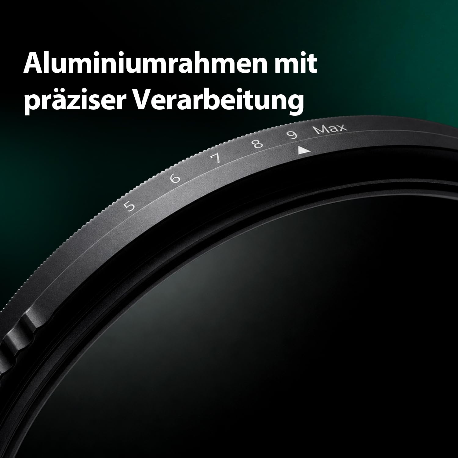 Rollei 67mm F:X Pro Variabler ND8-ND512 Rundfilter aus Glas | VND Graufilter mit 3-9 Blendenstufen Verdunkelung