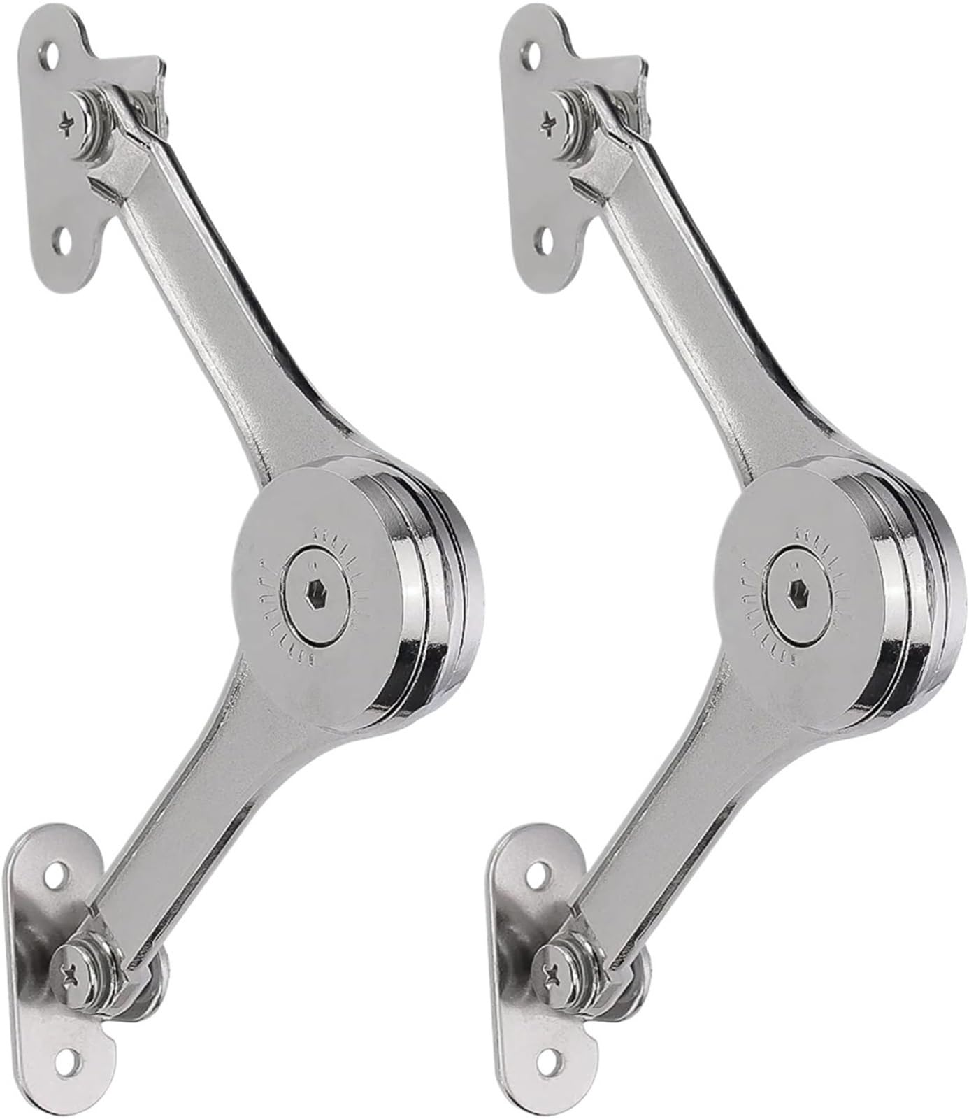 Kdhcvkz Silver 1Pcs Lift Up Folding Hinges