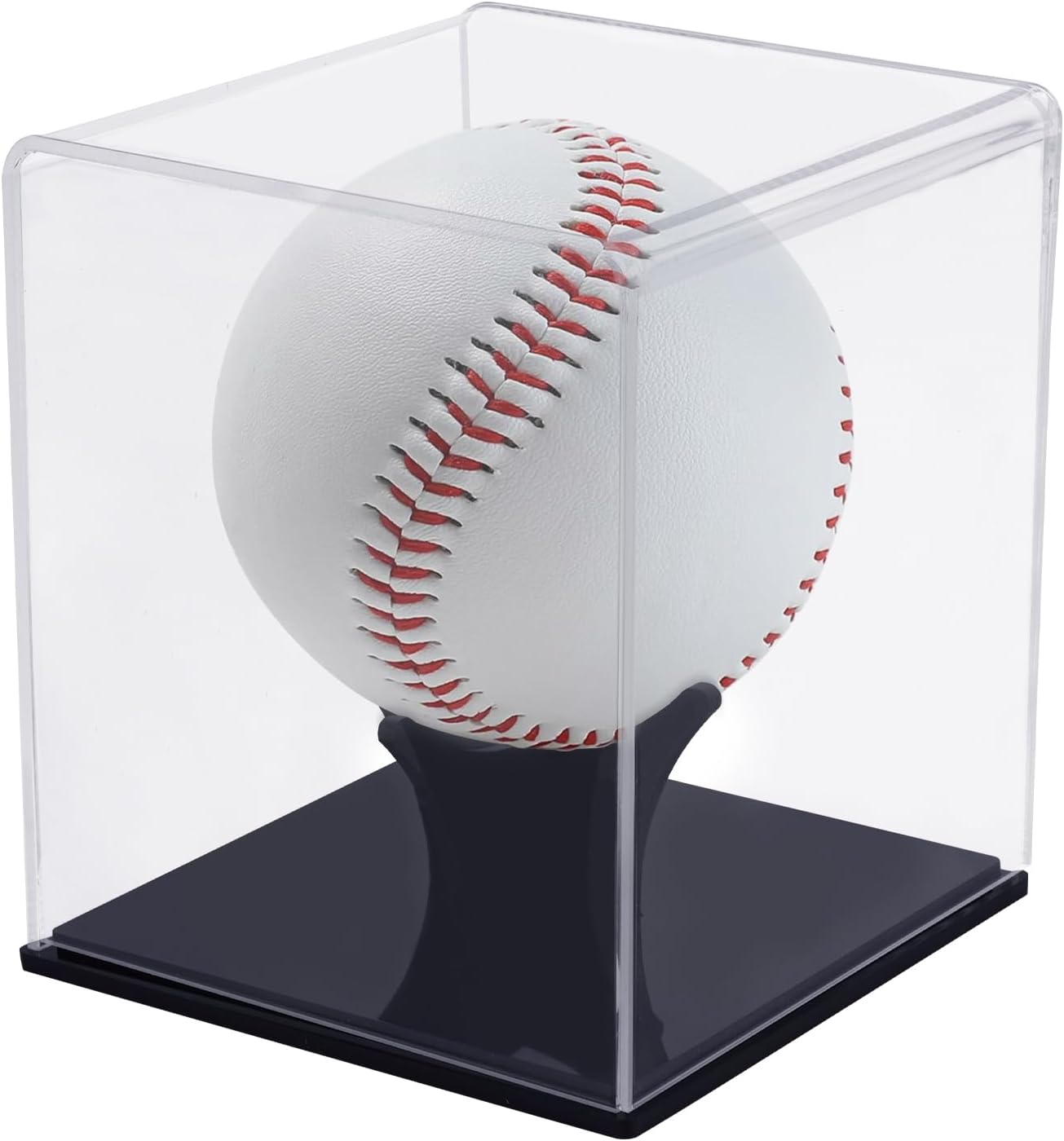 Acrylic Baseball Display Case with UV Protection, Mirror