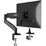 Monitor Arm – Single Monitor Desk Mount, Articulating Gas Spring Arm, Fully Adjustable 13