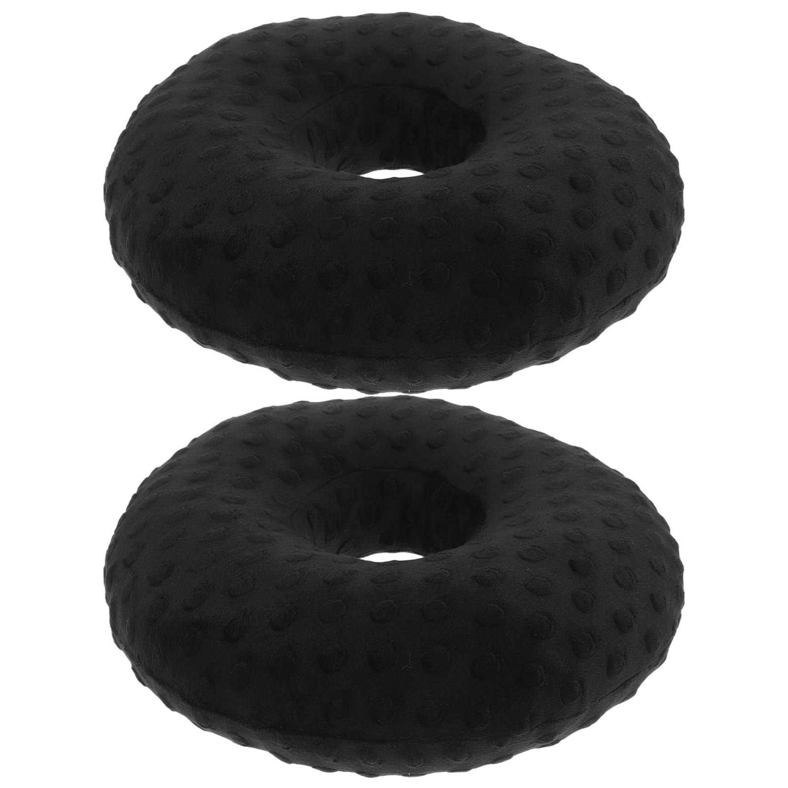 Oreiller piercing avec trou résout la douleur cervicale et oreille au coucher x2