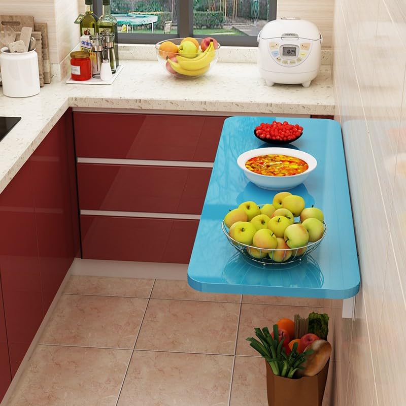 Table pliante murale pour optimiser les petits appartements