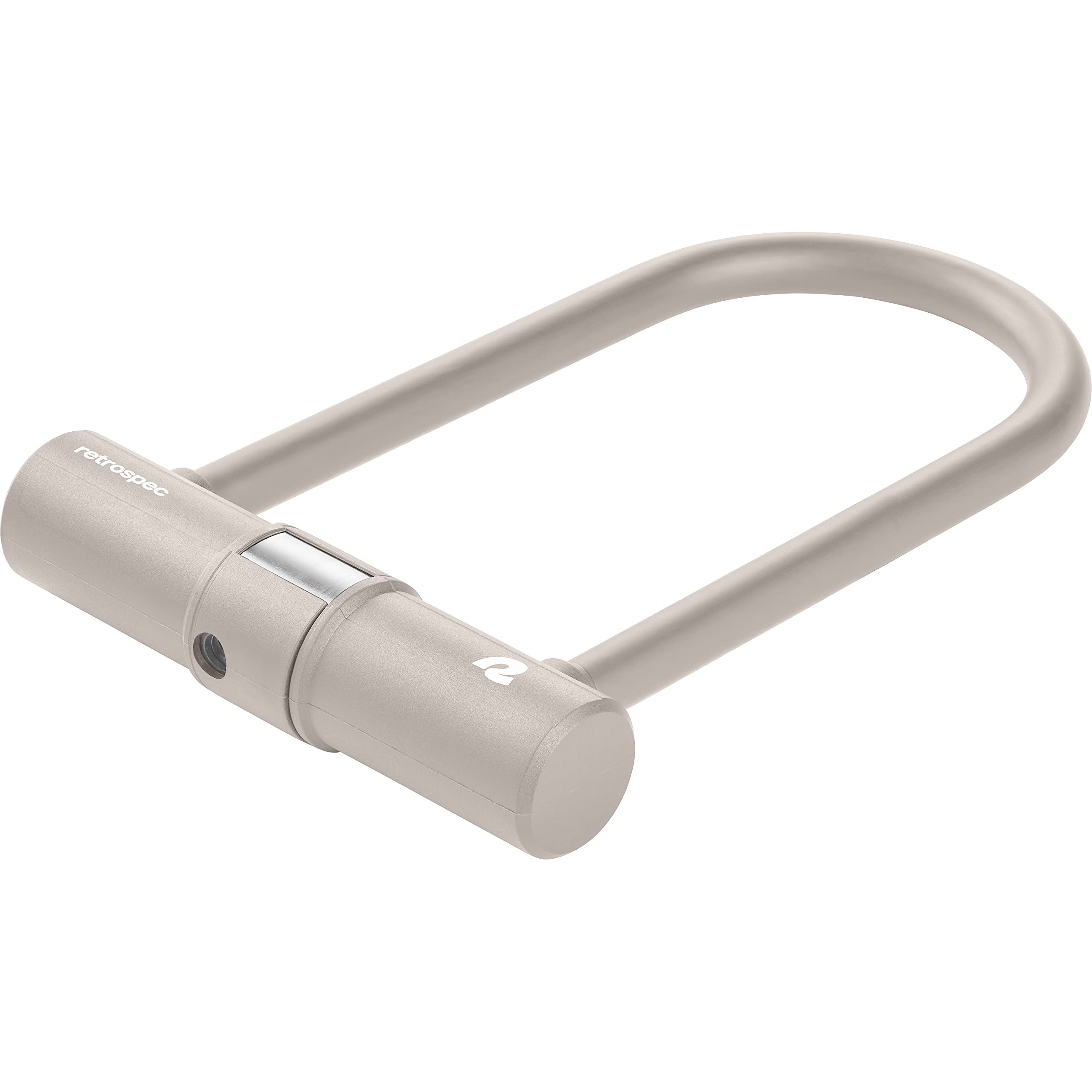 Retrospec Lookout Antivol pour vélo avec câble de sécurité de 1,2 m, support, antivol robuste avec anse de 14 mm, résistant au crochetage et design anti-rotation sécurisé
