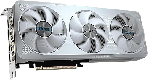 Gigabyte GeForce RTX 5070 EAGLE OC ICE SFF 12G Graphics Card - 12GB GDDR7, 192bit, PCI-E 5.0, 2587 MHz Core Clock, 3 x DP 2.1a, 1 x HDMI 2.1b, NVIDIA DLSS 4, GV-N5070EAGLEOC ICE-12GD - 3