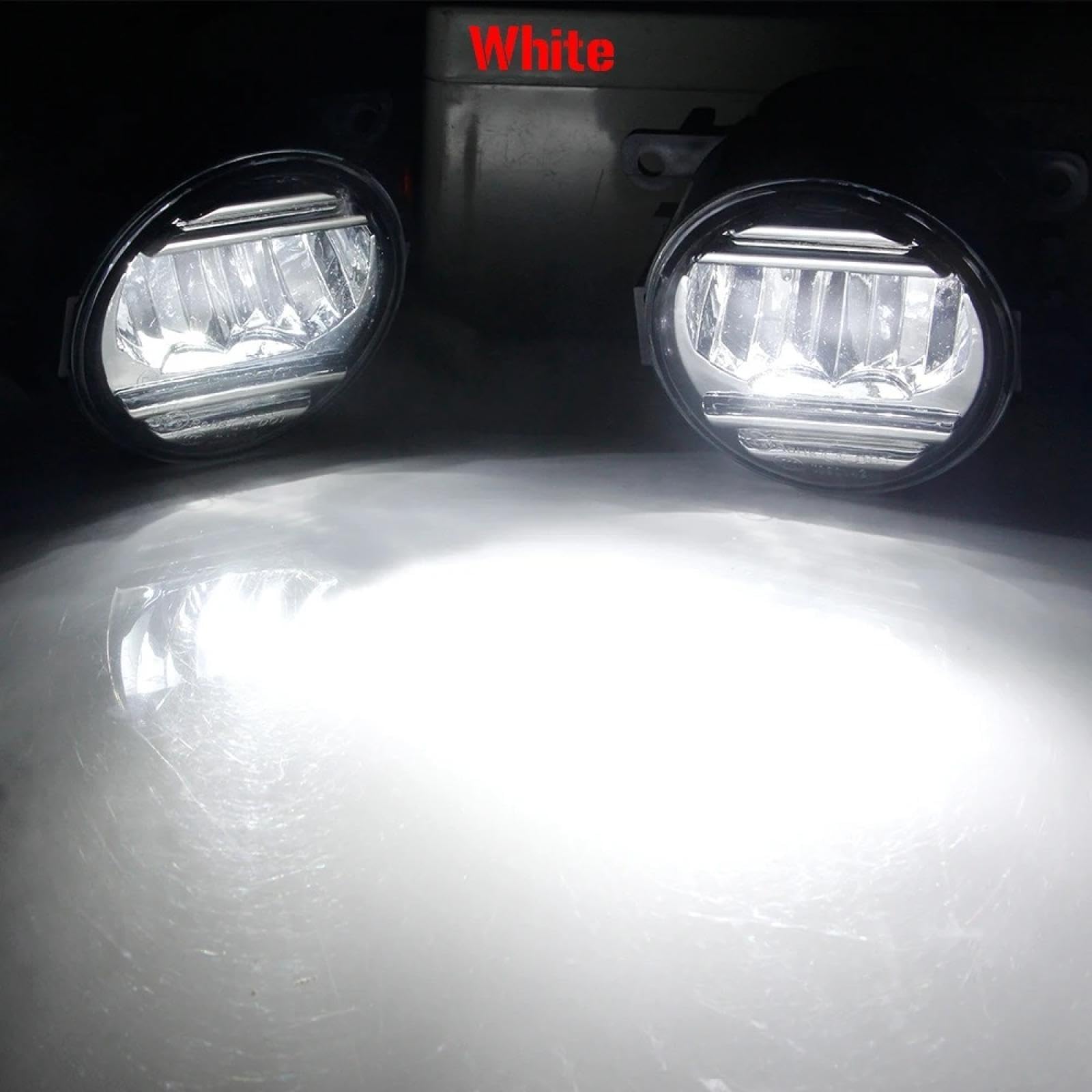 Mistlampen 2 sztuki 30W LED Zespół świateł przeciwmgielnych Przedni zderzak samochodowy Lampa przeciwmgielna DRL 6000LM H11 12V Dla Land Rover Dla Range Rover III SUV (LM) 2009 2010 2011 2012
