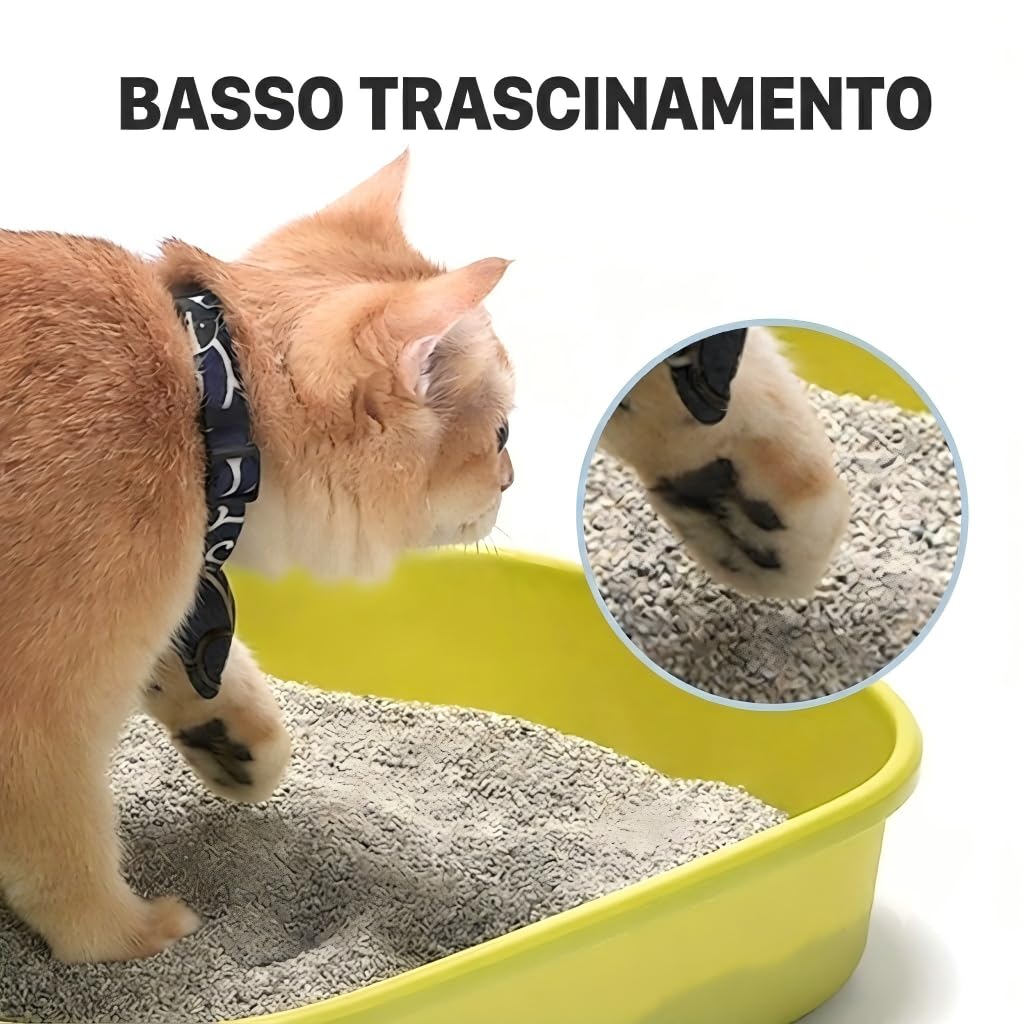 Neakasa lettiera minerale per lettiera autopulente M1, agglomerante con carbone attivo, 99,9% senza polvere, controllo odori 14 giorni, rapida agglomerazione, ideale per più gatti.