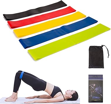 Amazon Co Jp Enloy エクササイズバンド トレーニングチューブ ゴムバンド ループバンド 筋トレベルト ラバーチューブ フィットネスバンド ダイエット ストレッチ リハビリ 足痩せ ヨガ エキスパンダー シェイプアップ ピラティス ヒップアップ 女性 美尻 スクワット
