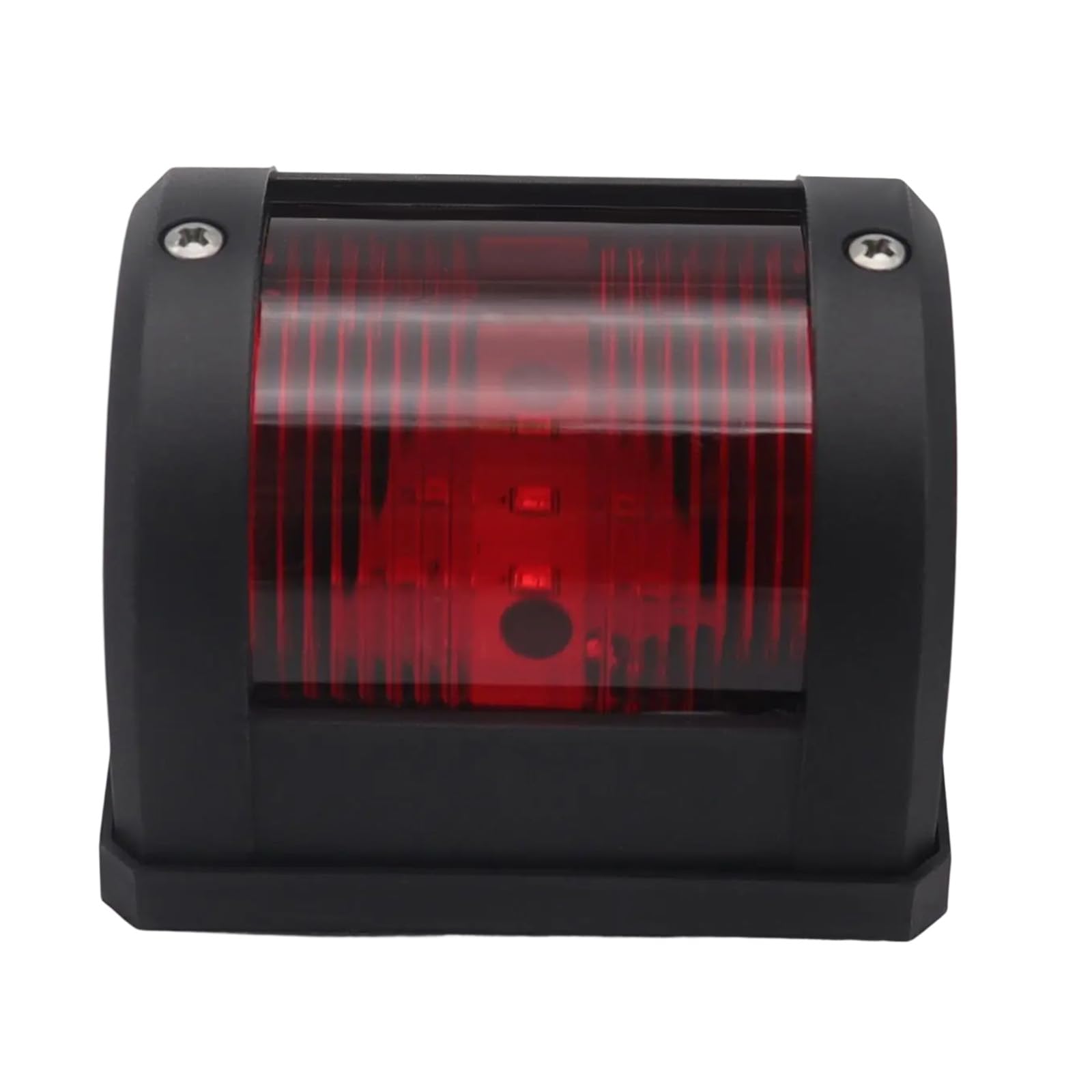 Shurhome Voltages 12V 24V LED Navigation Lights Lamp for Yachts Vessels Marine Boat Waterproof Design Red Green Signaling Red Green LED Yacht Navigation Lights