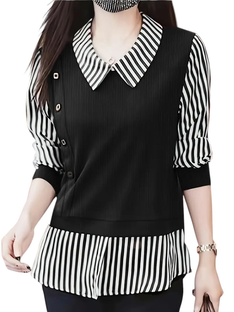 LITZO Top for Women Regular Fit Latest Stylish Office Wear Western Top (L-23-24) LITZO Top for Women Regular Fit Latest Stylish Office Wear Western Top (L-23-24)