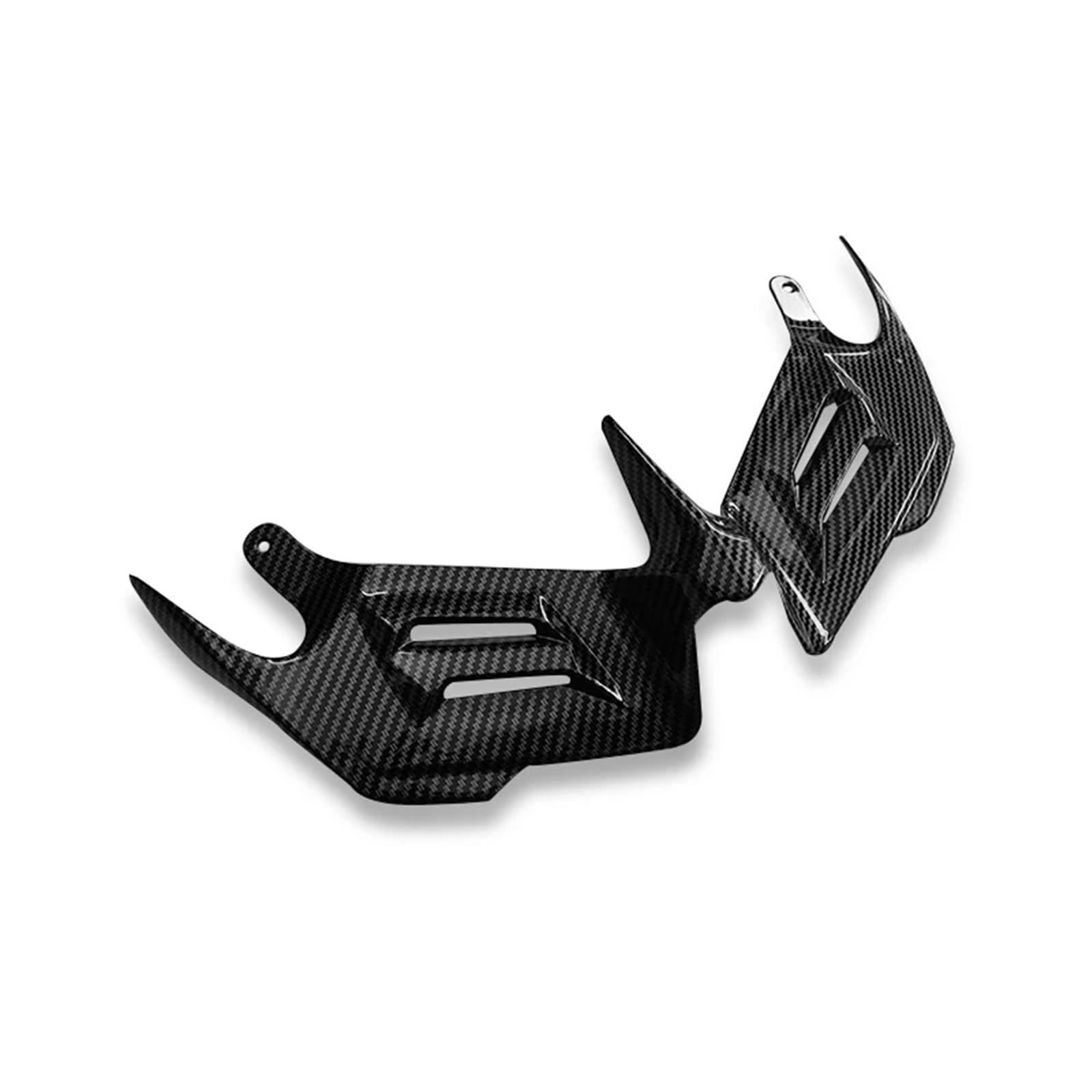 Front Bumper Splitter dachowy Pasuje do Yamaha YZFR3 YZFR6 YZFR25 2008-2016 Naked Front Spoiler Winglet Aerodynamiczny zestaw spojlerów