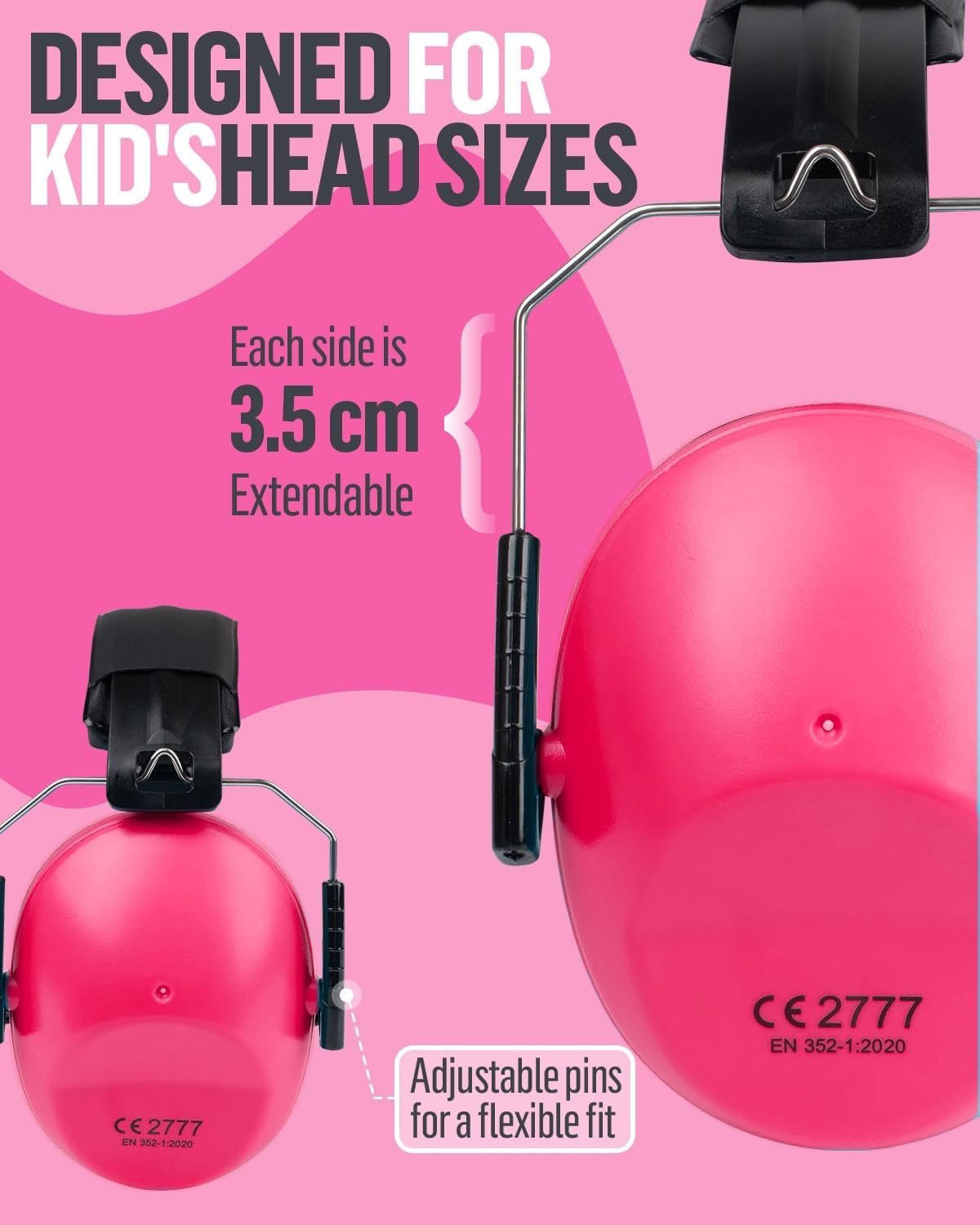 GUKOY Ear Defenders Children, 26dB SNR Noise Cancelling Headphones Sound Blocking Earmuffs Autism - Image 4