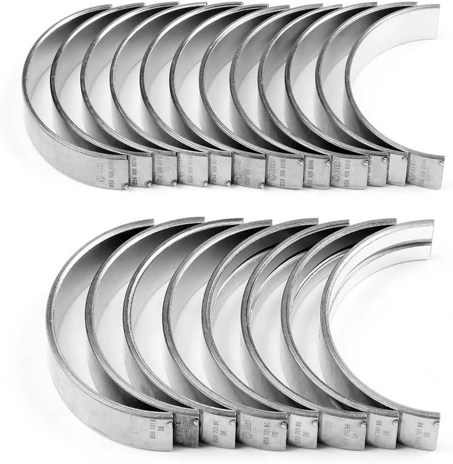 Con Rod & Crankshaft Main Bearing Set Compatible with A6 3.0 TDI Quattro C6 BMK 77948600 Engine Car Replacement Parts