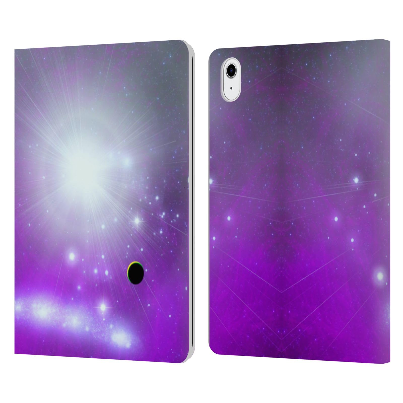 Funda iPad Air 2020 para estudiantes y creativos diseño Espacio Púrpura 7