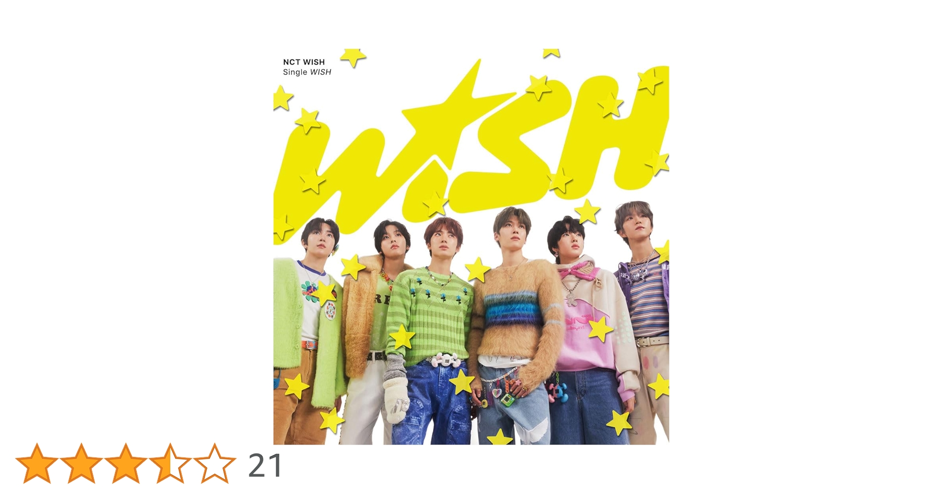 NCTWISH CDセット NCT WISH Japan 1st Single WISH CD ALL Member ver. Regular