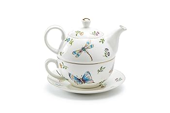 Amazon.com | Gracie China Shop Grace Teaware Summer Garden
