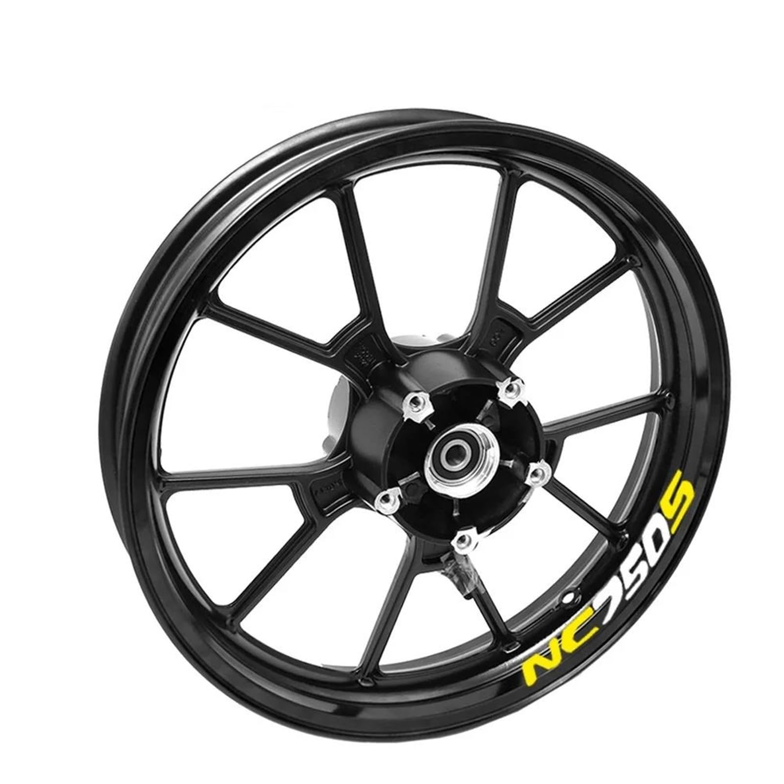 Motorcycle Adhesive Wheel Decal Reflective Stickers Rim Stapes for NC750 NC750X NC750S Motorbike(Color19)