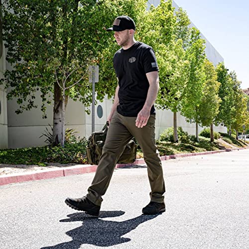 LAPG Men's Terrain Flex Straight Fit Pant, Tactical Stretch Pants for Men, Durable 9 Pocket Covert Casual EDC Pant4