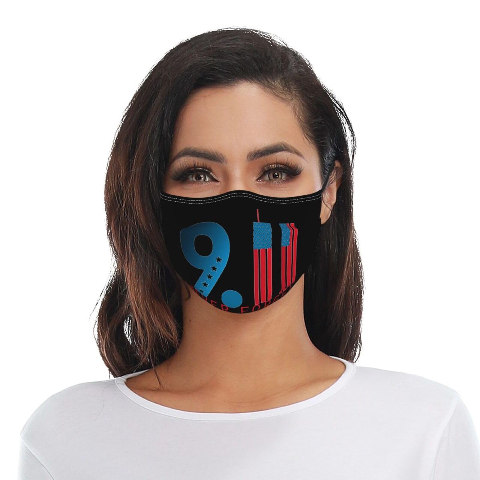 Remember 911 Never Forget Adult Dust Mask Adjustable Dust Face with 2 Filter89