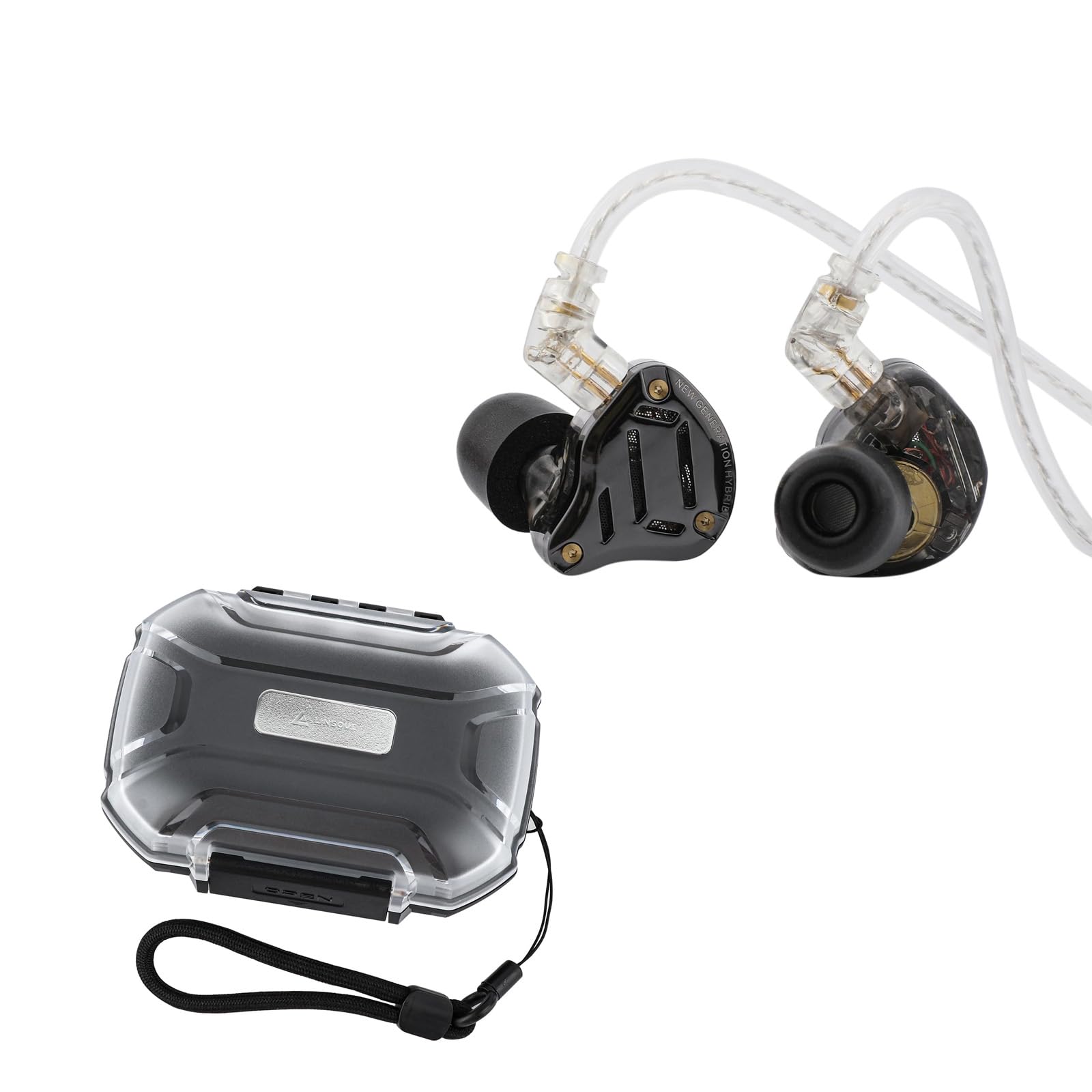 Amazon.com: Linsoul KZ ZS10 PRO 2 in Ear Monitor IEM(STD,Black) +