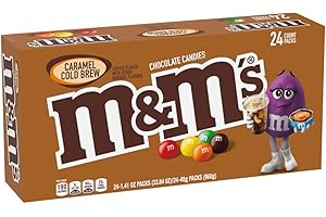 M&M's Caramel Cold Brew Singles Bulk 24 Count Carton