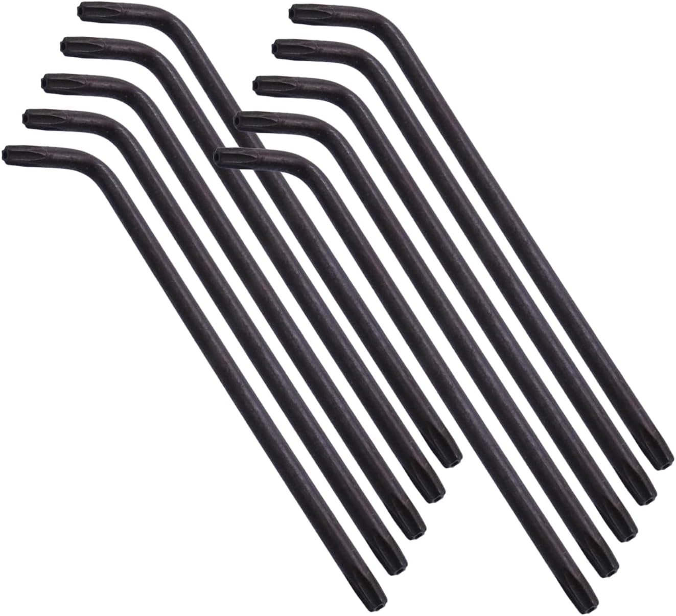 T15 Torx Allen Wrench Set Anti Tamper Proof Torx Star Key Bit Wrench -10pcs
