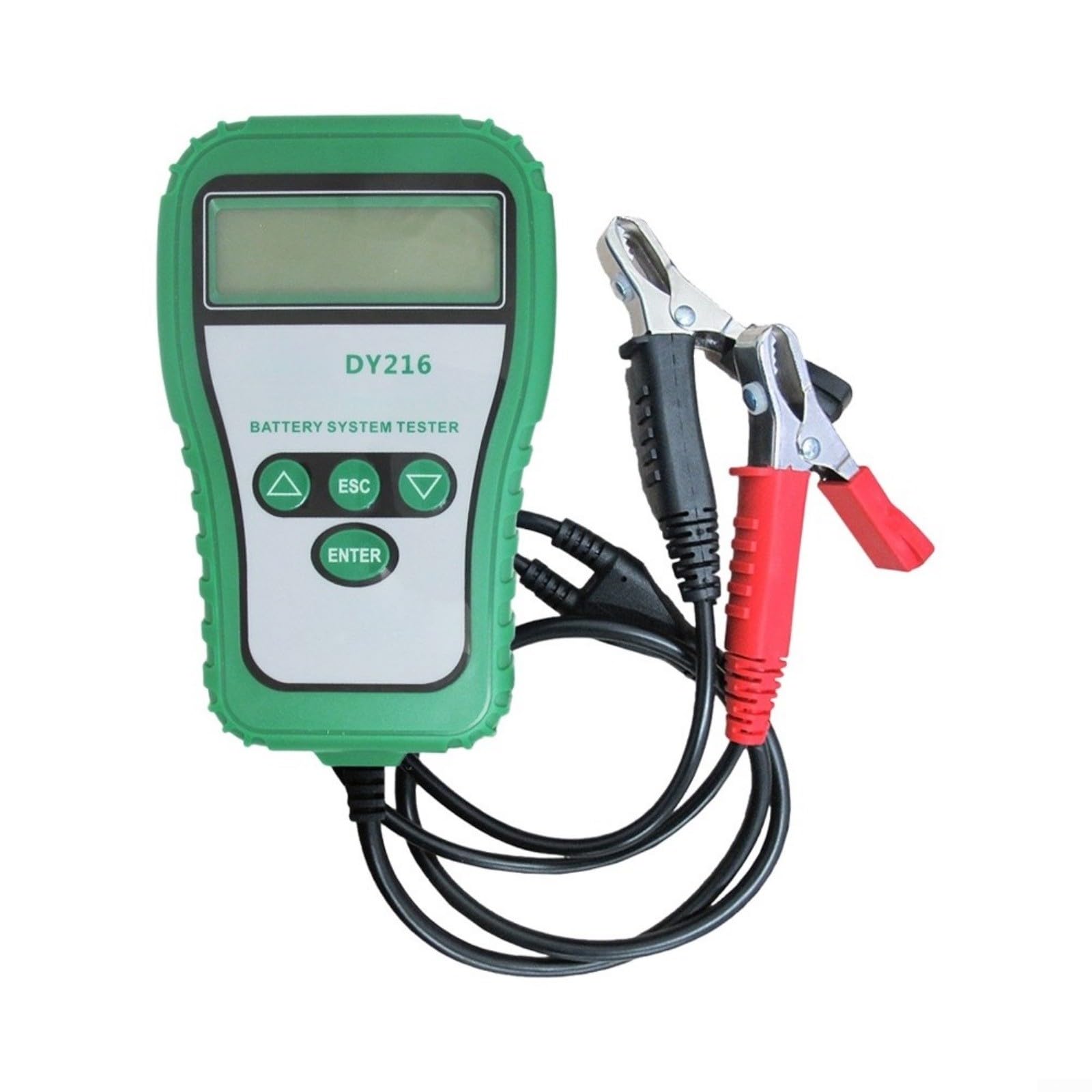 Tester per batteria per officina auto, dispositivo DY216 con display chiaro