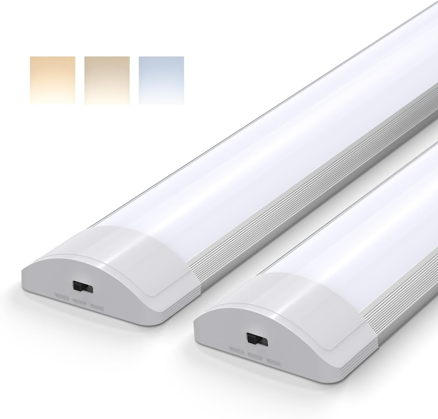 Barrina LED Batten Light 2FT/55cm, 20W 2200lm, 3000K/4000K/6500K Color