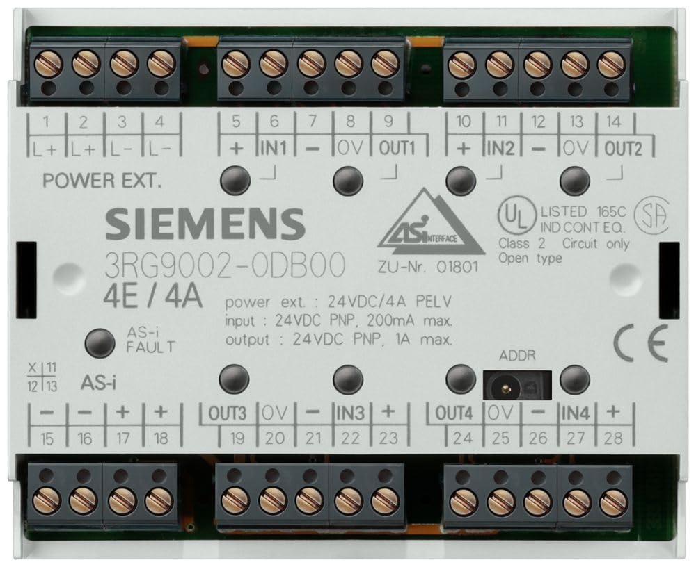 Siemens Module E/S 4e/4S 2 A connecteur d'automatisation