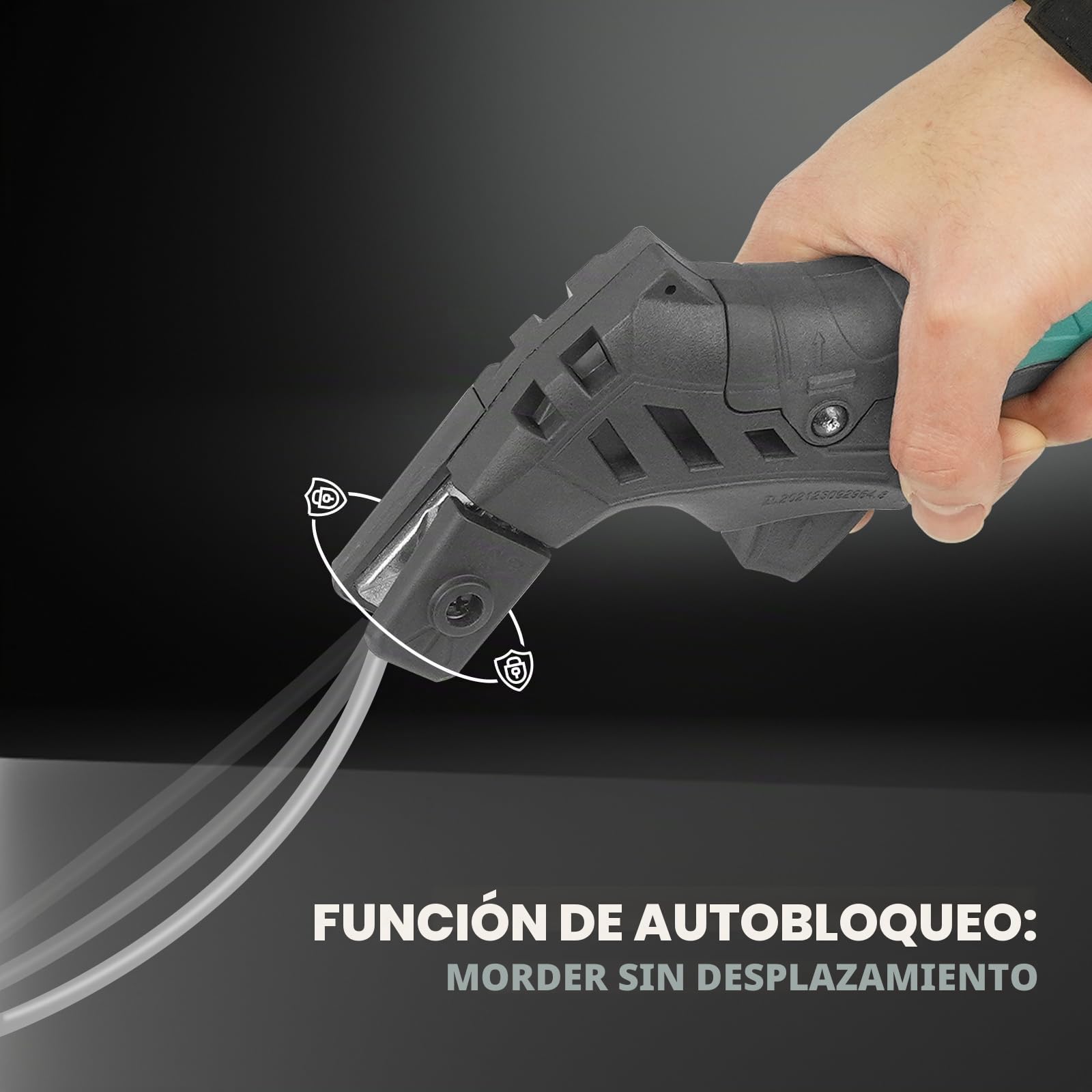 SSimder Welding Stinger - Soporte ergonómico para electrodos de cobre de 600 amperios, soporte de varilla de soldadura resistente con ángulo múltiple (90°/135°/170°) para soldadura en barra