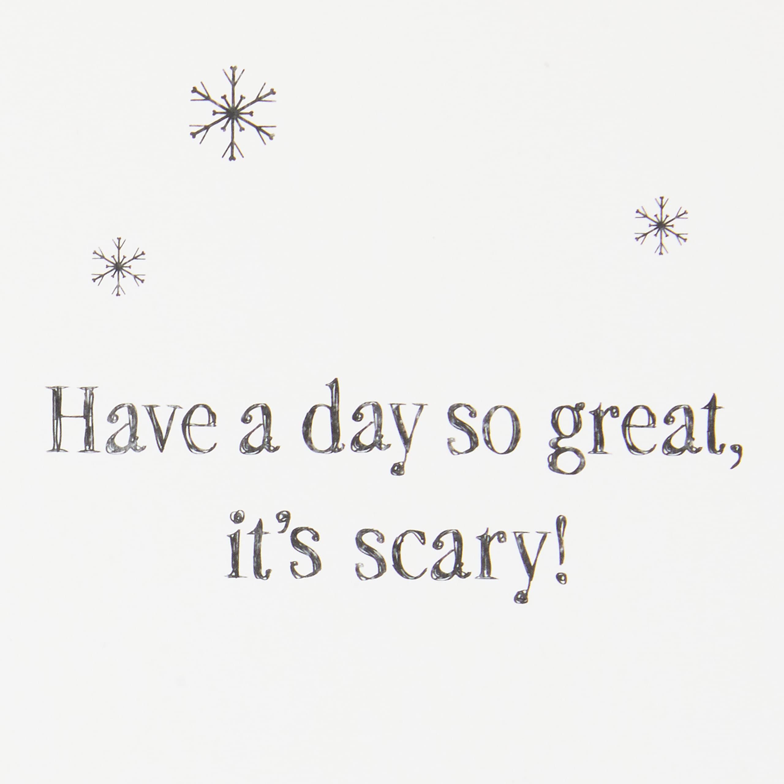 Hallmark Pack of 16 Halloween Cards (Nightmare Before Christmas All Occasion for Birthdays Holidays, and More), 5STZ1165, black - Image 4