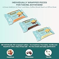 Vista 7 de Ruger Obleas XOXO fabricadas con un beso de sal marina, mini obleas expositoras, 96