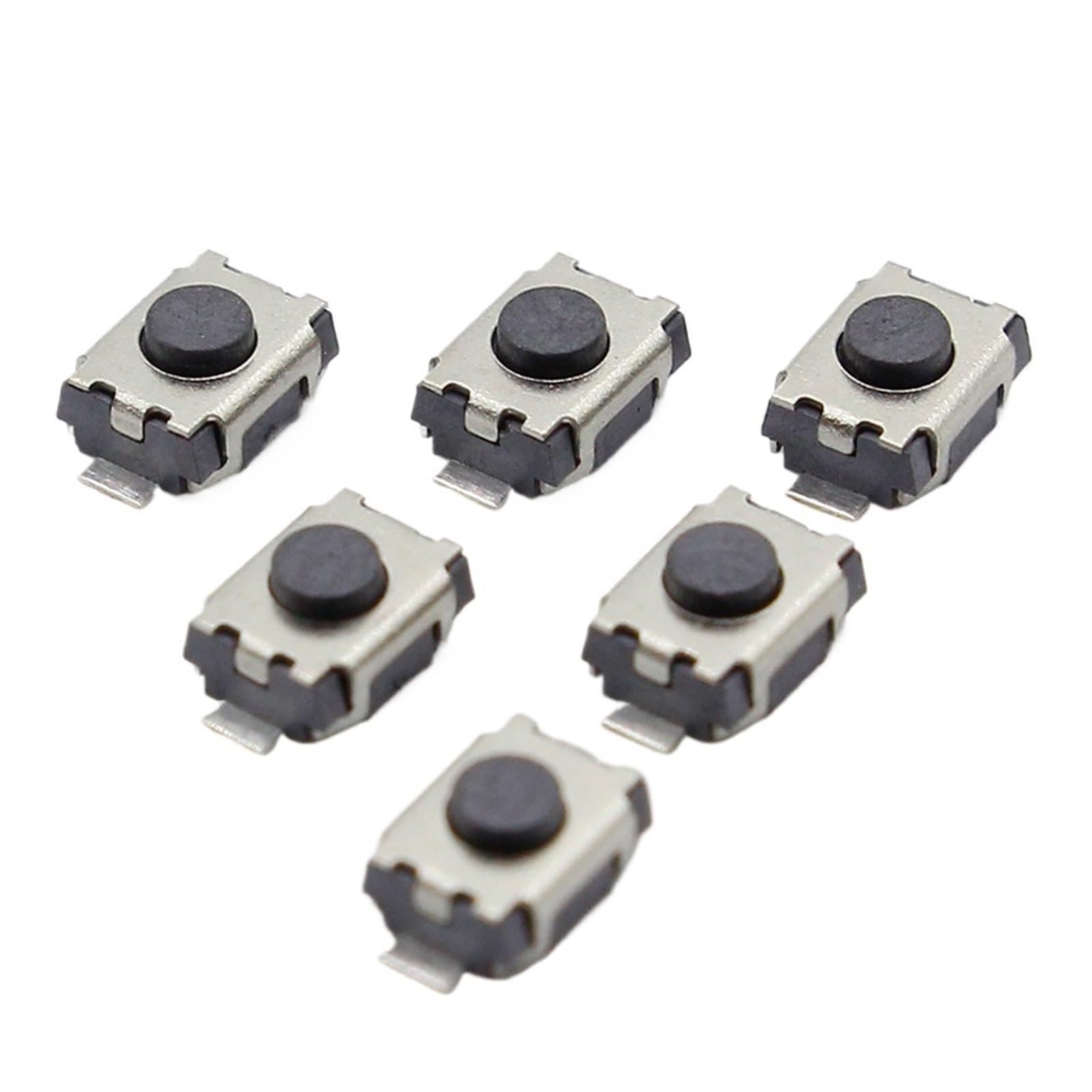 AARTERZZA 50PCS SMD 2Pin 3X4MM Tactile Tact Push Button Switch Momentary
